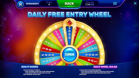 Club 7 published 'RSweeps' as a casino slot game. . Download riversweeps